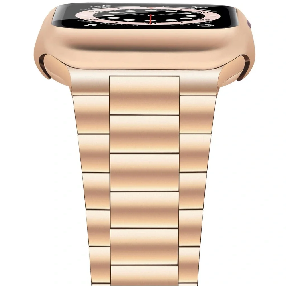 Stainless Steel Smart Watch Band- Gold/Rose Gold